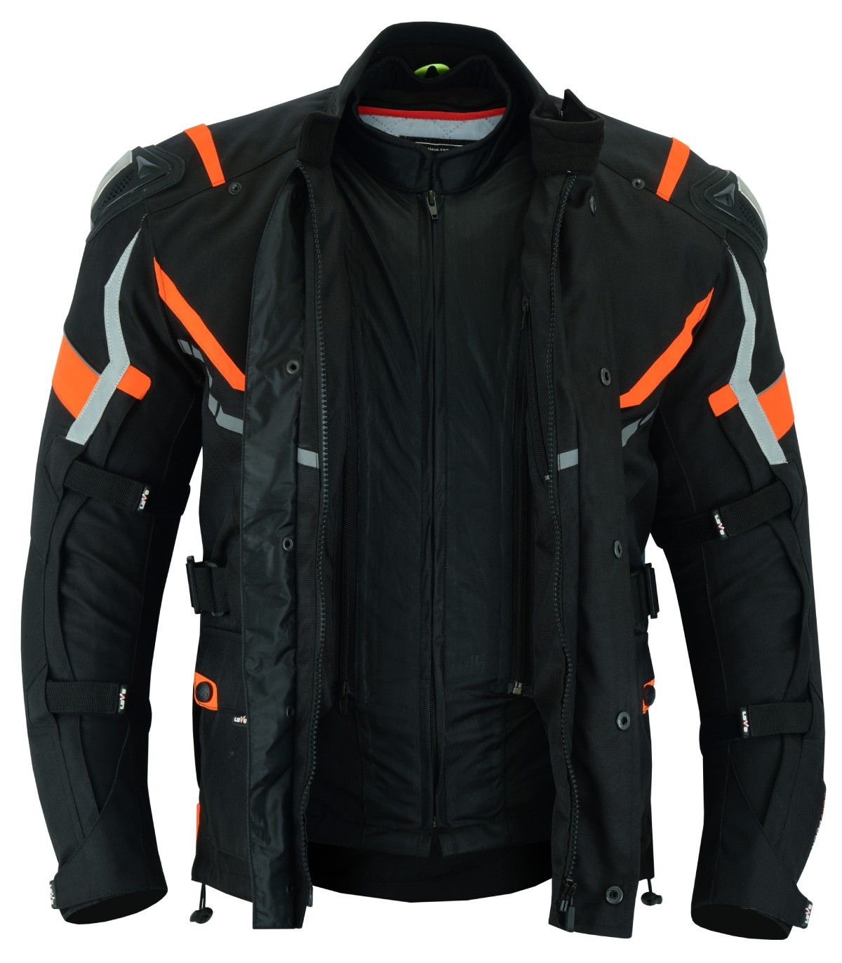 CHAQUETA LOVO CORDURA TRICAPA NARANJA