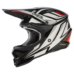 CASCO O´NEAL 3SRS VERTICAL V.23 NEGRO/BLANCO