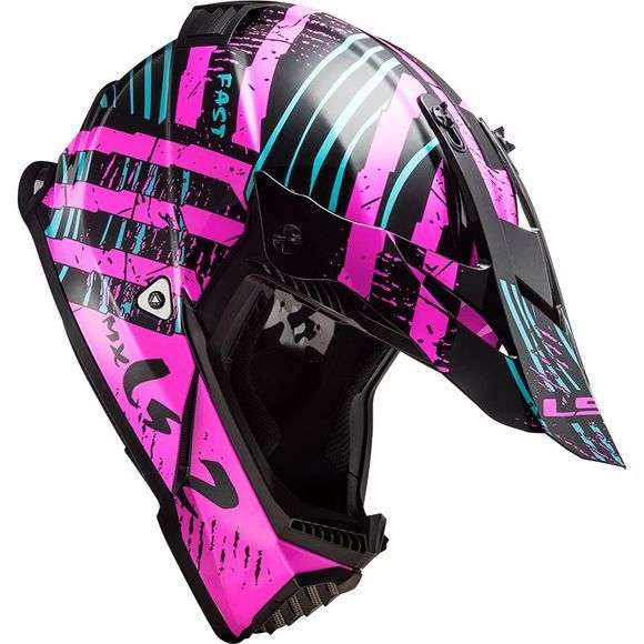 LS2 MX437 FAST EVO VERVE PINK