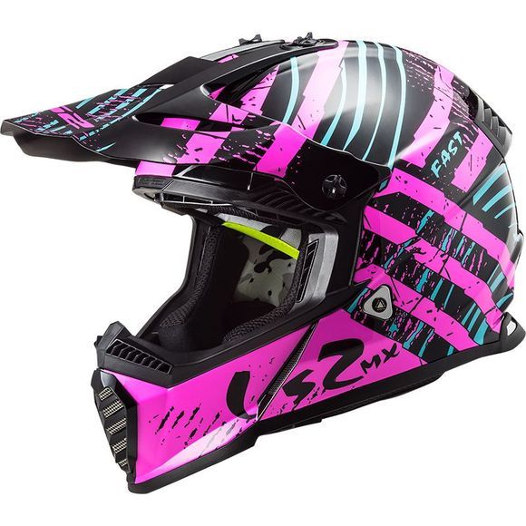 LS2 MX437 FAST EVO VERVE PINK LS2 MX437 FAST EVO VERVE PINK