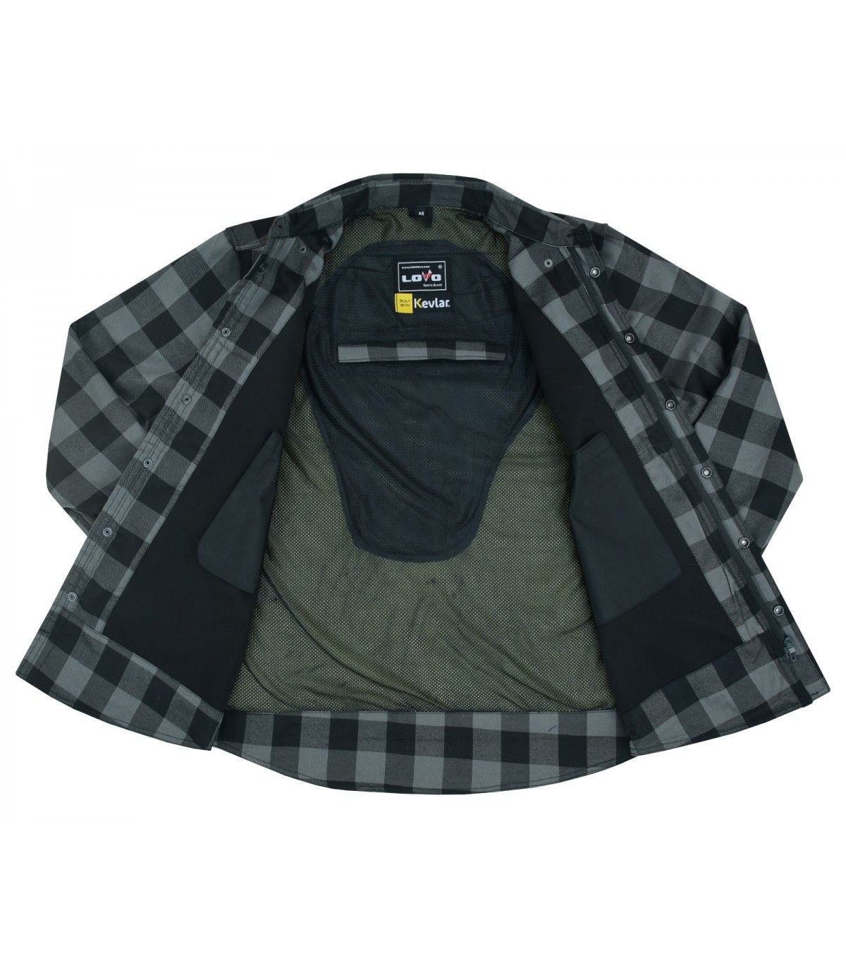 CAMISA ARAMIDA DE CUADROS LVKP24_SCOT