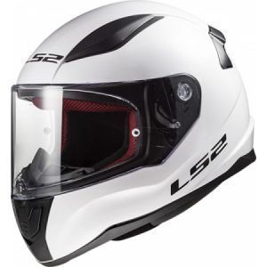 LS2 FF353 RAPID SOLID GLOSS WHITE