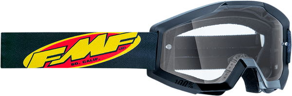 GAFAS CROSS FMF POWERCORE FLAME INFANTIL