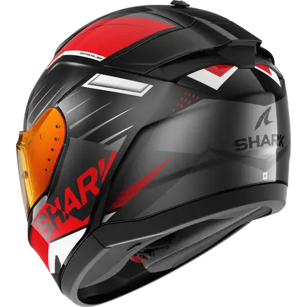 CASCO SHARK RIDILL 2 NEGRO-ROJO